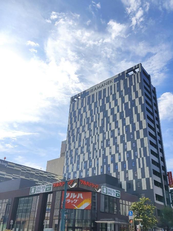 Hotel Amanek Asahikawa Exterior foto