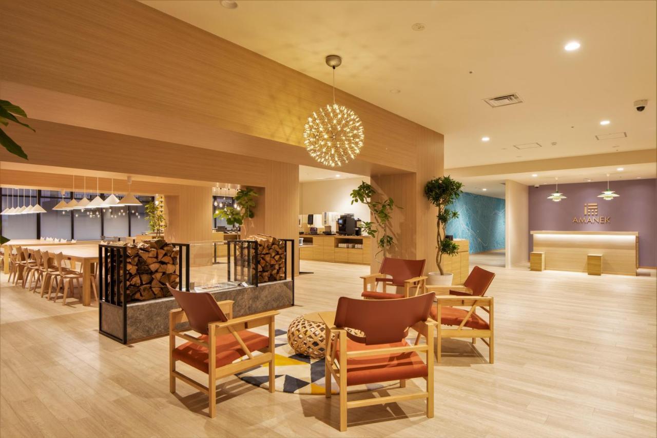 Hotel Amanek Asahikawa Exterior foto