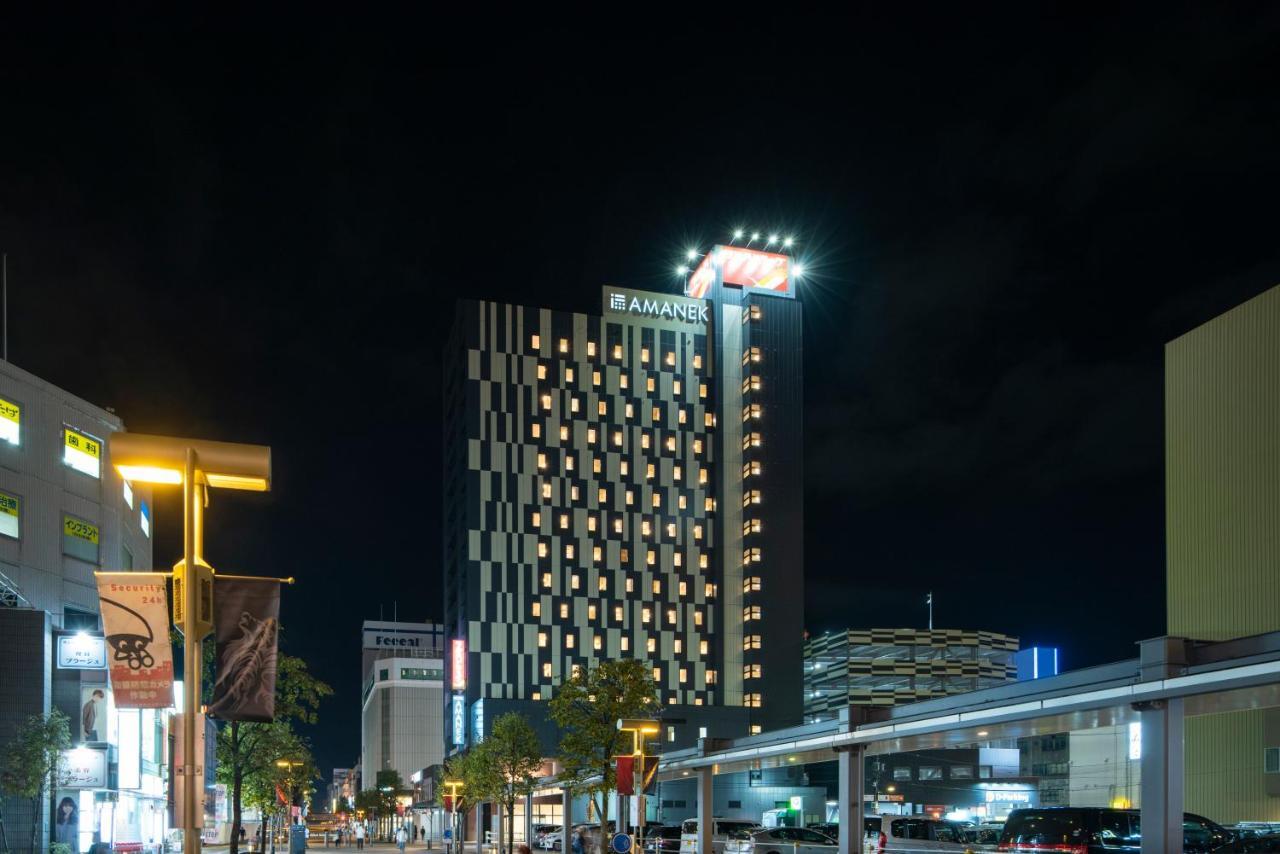Hotel Amanek Asahikawa Exterior foto