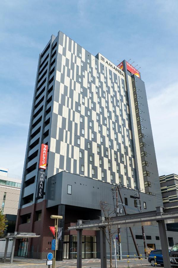 Hotel Amanek Asahikawa Exterior foto